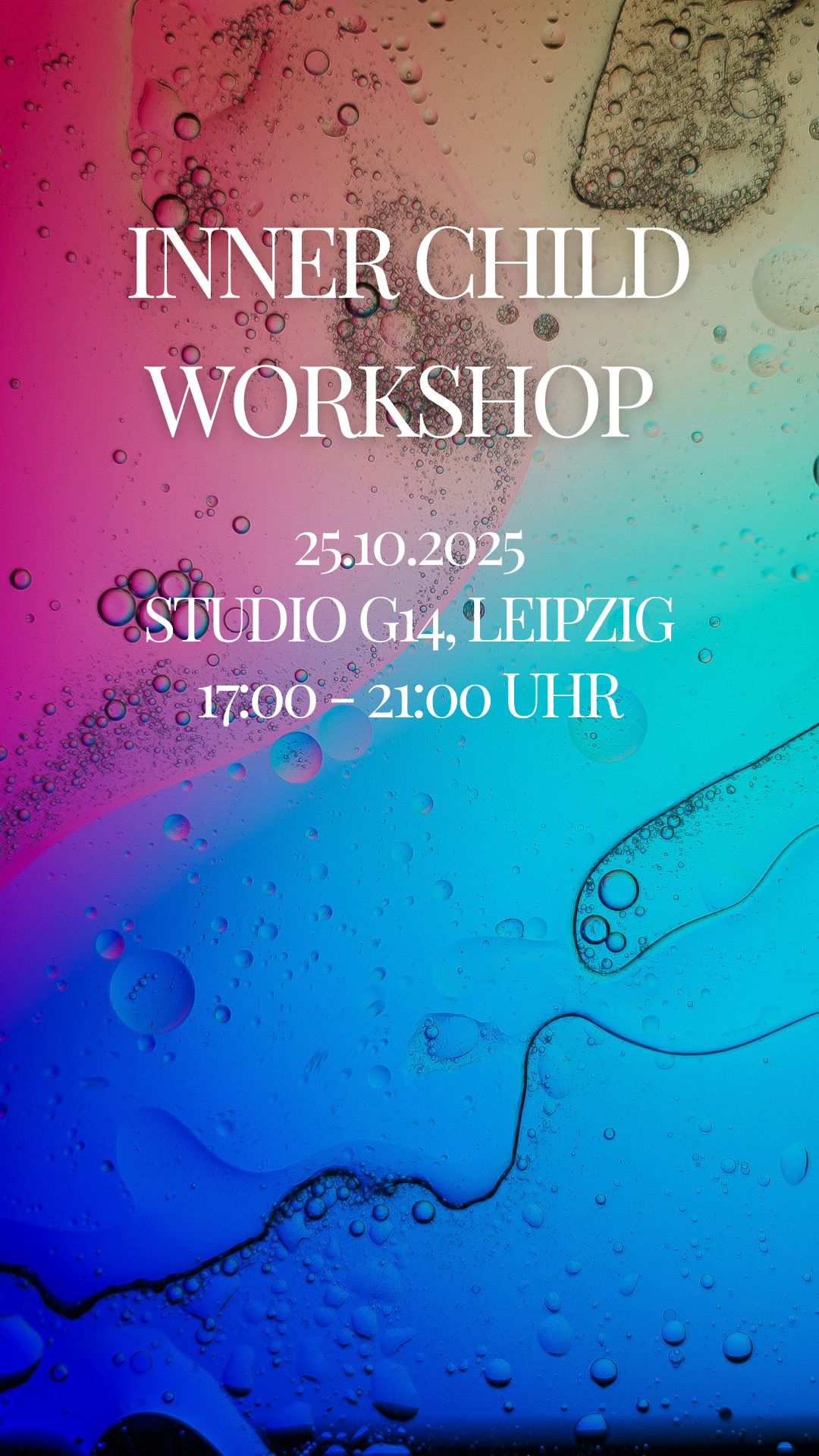 Workshop Ankündigung